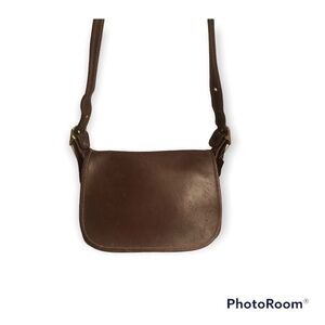 Coach brown leather Sonoma flap bag 9951